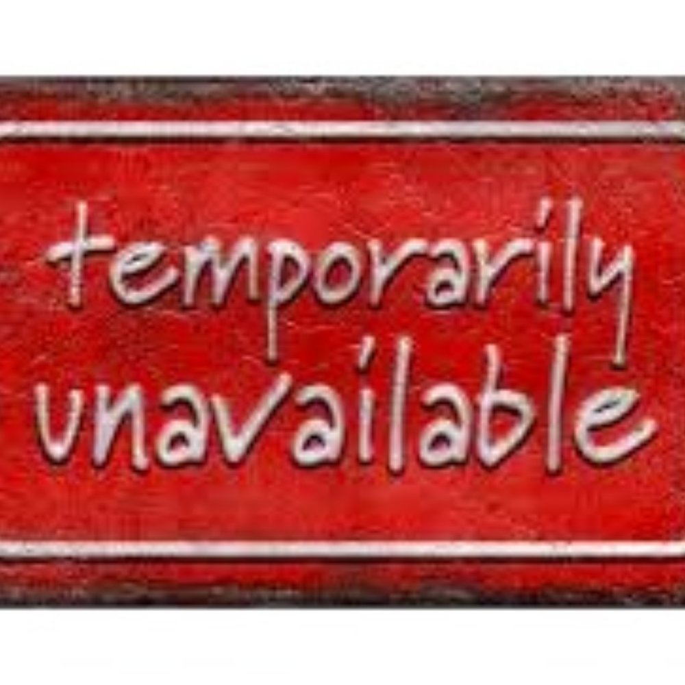 ALL ITEMS BEYOND THIS POINT ARE UNAVAILABLE